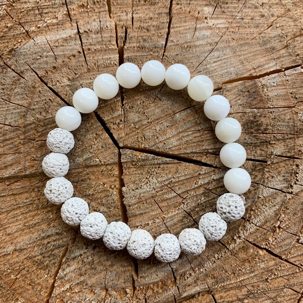 Essential Oil Diffuser Bracelet Stack - Picture 3 of 4